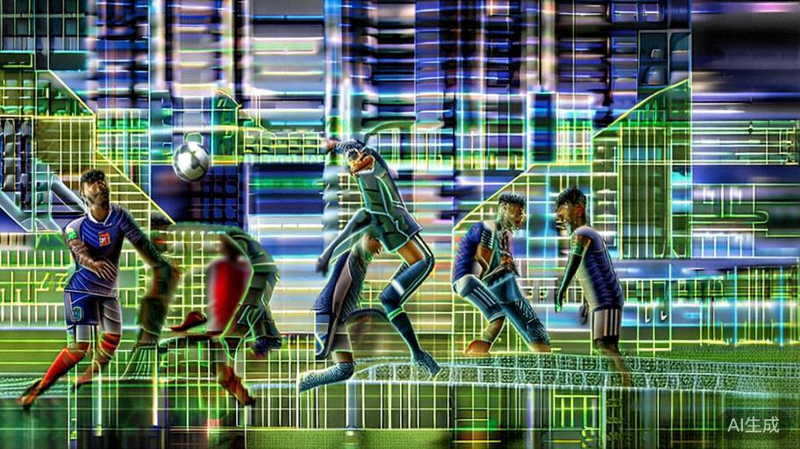 2026世界杯小组赛美国对阵墨西哥的激烈比赛现场照片，球员争抢头球