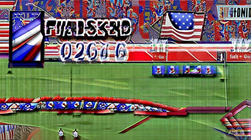 美国队作为2026世界杯东道主之一，在主场球迷助威下的比赛场景