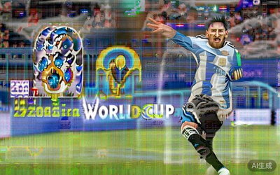 阿根廷球星梅西在2026世界杯比赛中庆祝进球