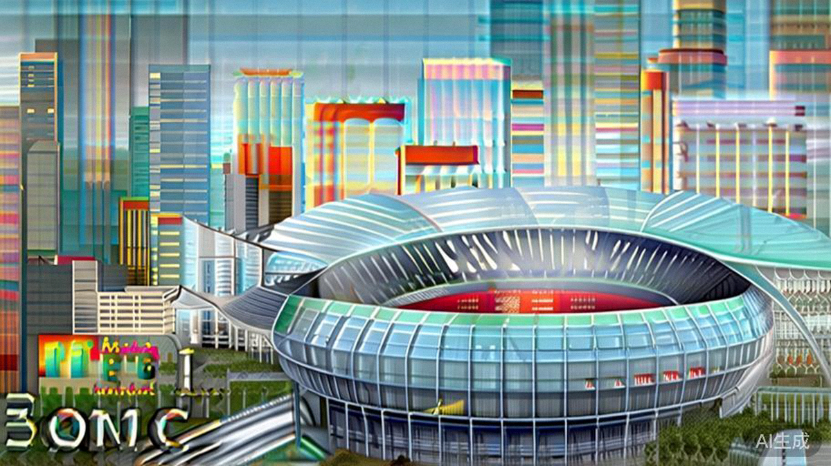 2026世界杯主办体育场外观全景图 - 美国大都会人寿体育场