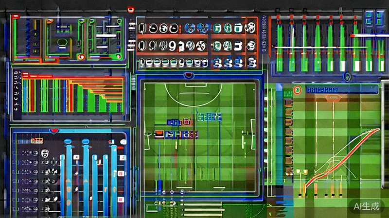 足球比赛分析要素图：包含球队状态、伤病、历史战绩、战术等