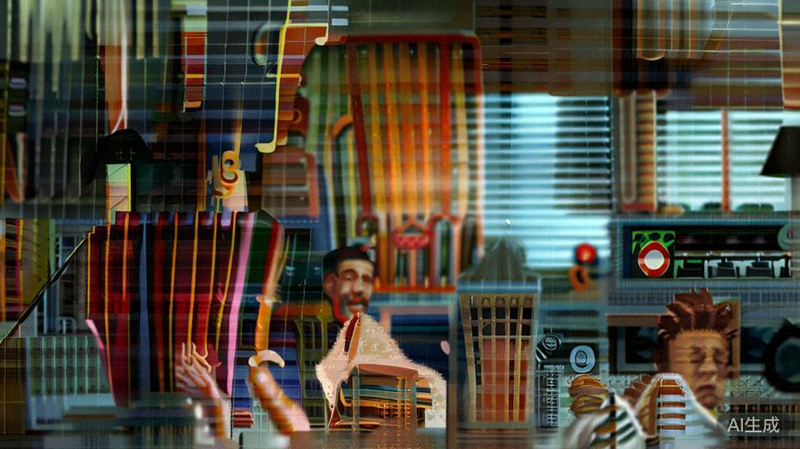 一群朋友在观看世界杯比赛时，在纸上进行比分预测和战术讨论的欢乐场景