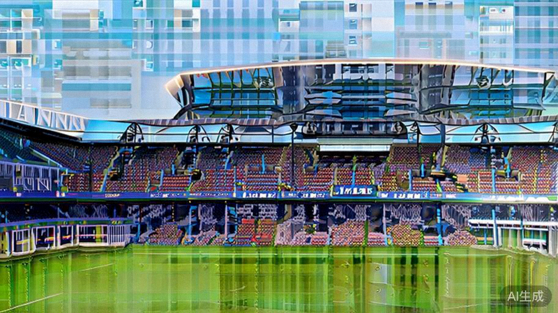 加拿大多伦多BMO球场日景，绿茵场与看台，将举办小组赛