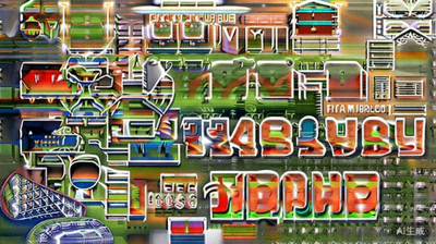 2026世界杯场馆指南封面图，展示多座现代化足球场鸟瞰图