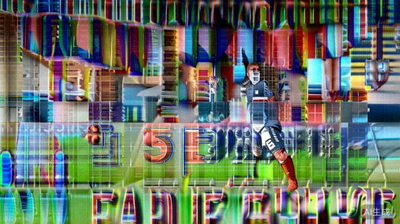 阿根廷国家队与法国国家队球员在2022年世界杯决赛中激烈对抗的比赛照片