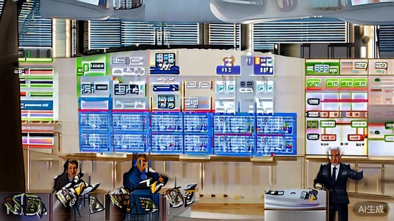 国际足联官员在新闻发布会上展示2026世界杯新赛制图表